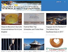 Tablet Screenshot of cdopedia.com